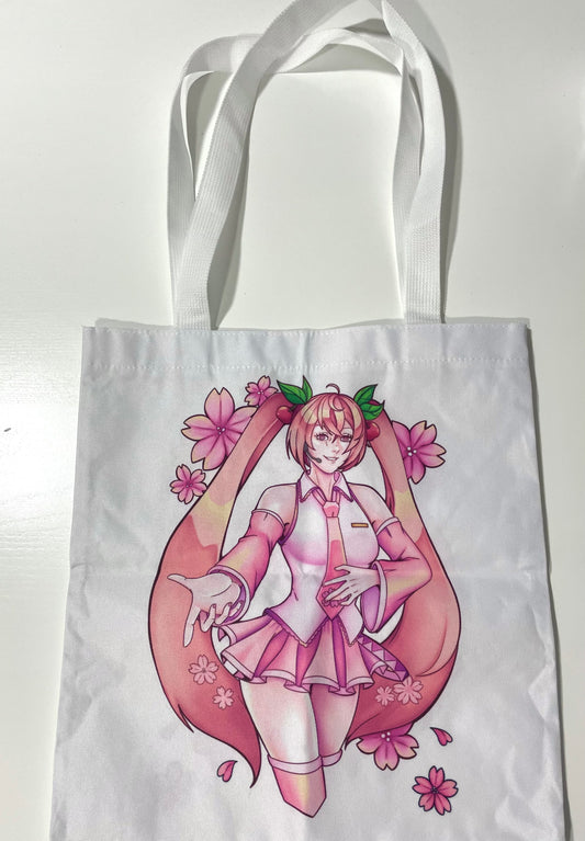 Sakura Miku Tote Bag