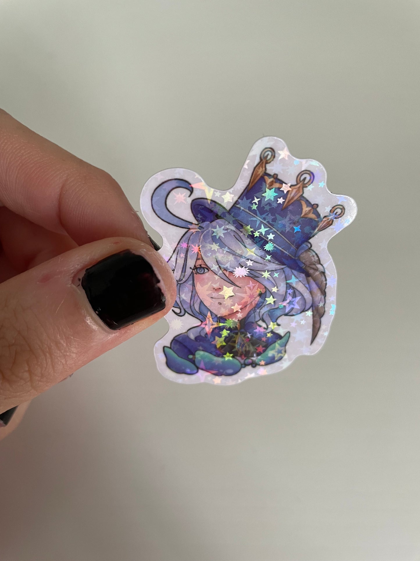 Furina Focalors Holographic sticker