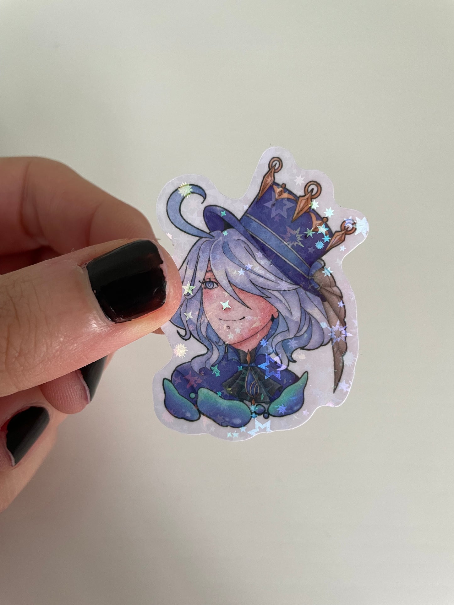 Furina Focalors Holographic sticker