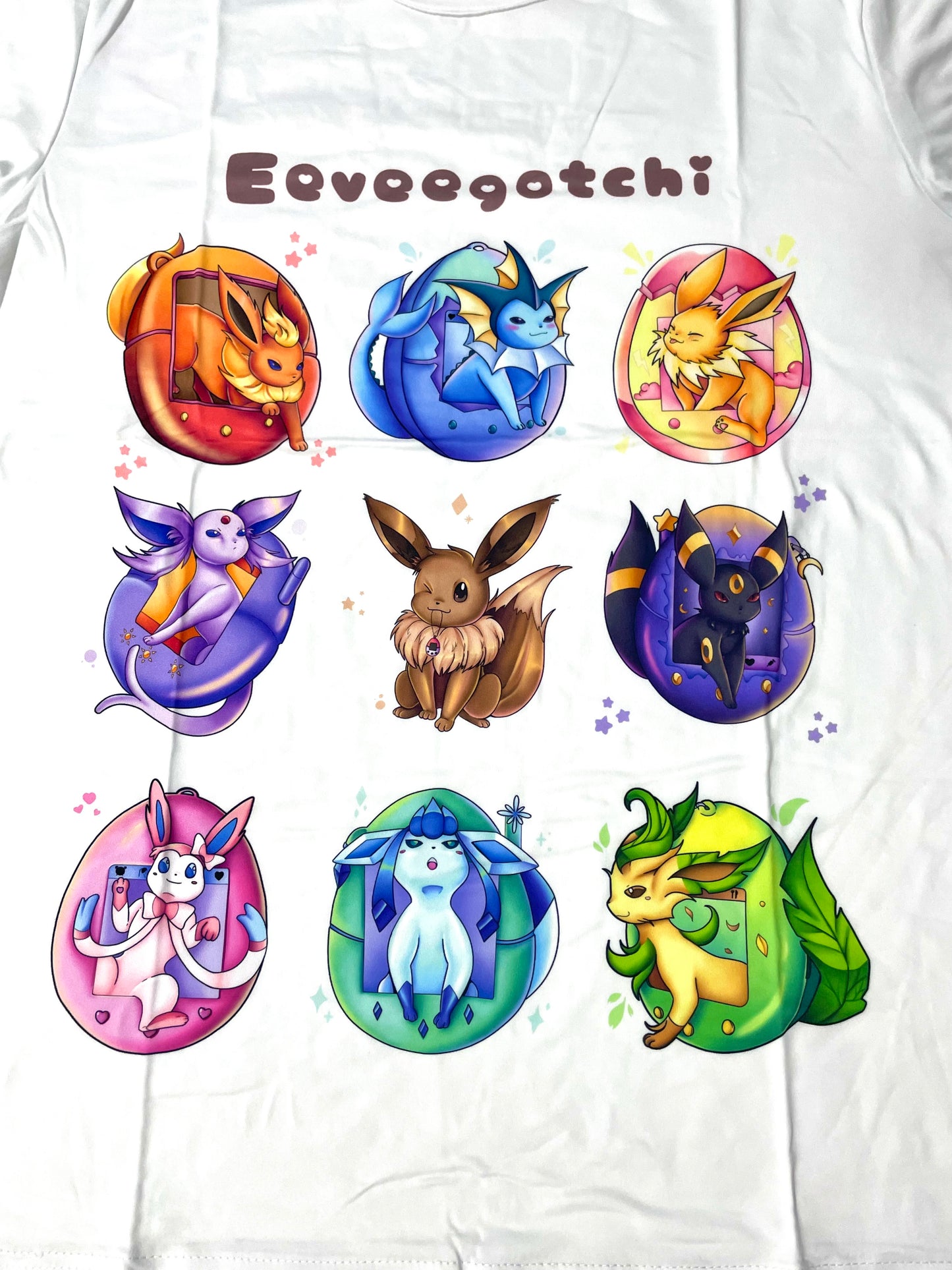 Eeveegotchi Tshirt Size L