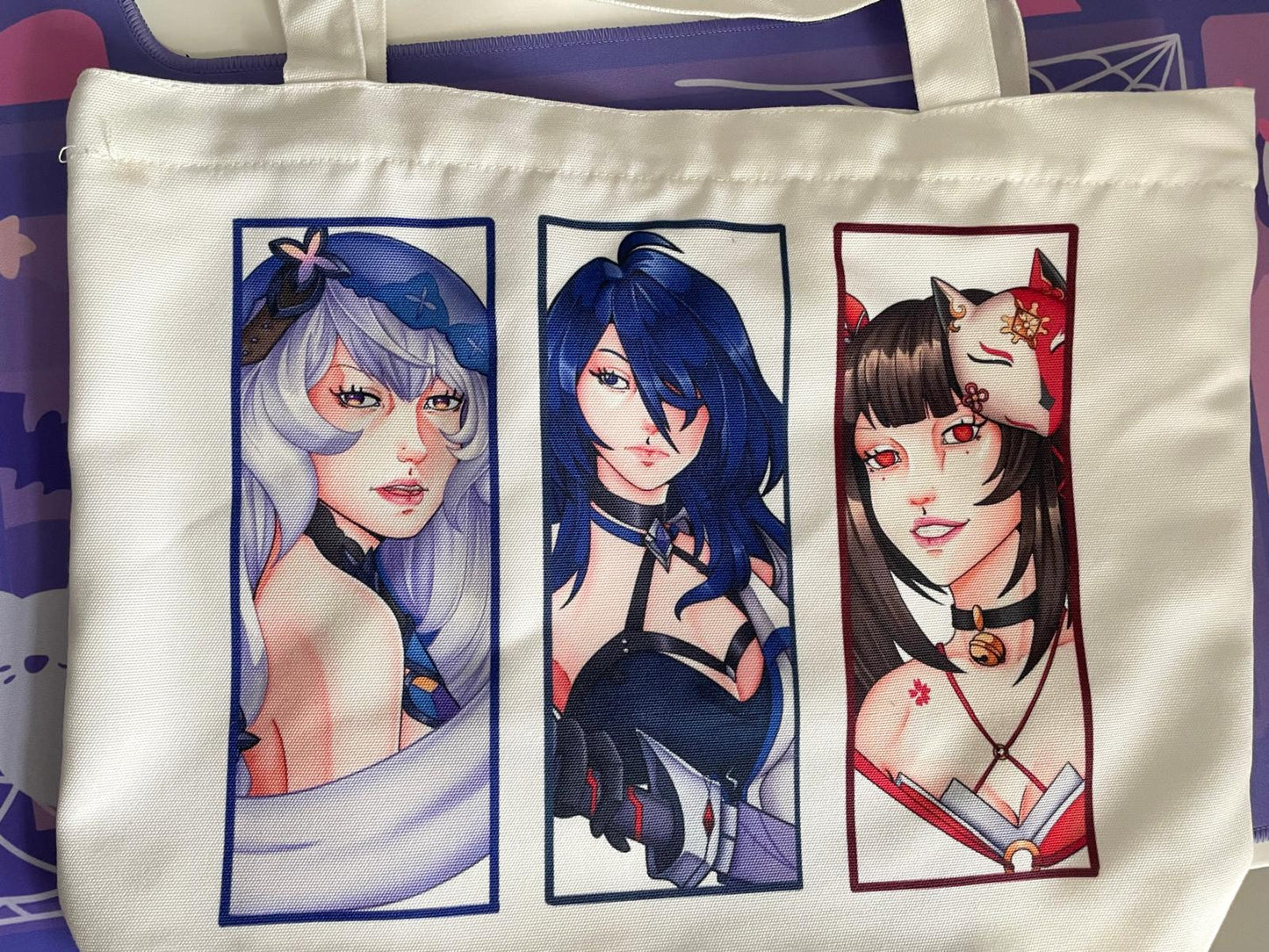 Penacony Zipper Tote Bag