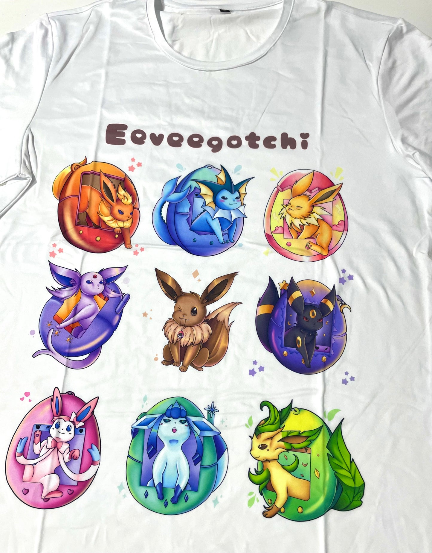Eeveegotchi Tshirt Size L