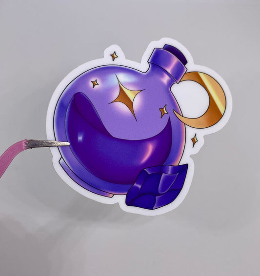 The Midnight Potion Matte Sticker