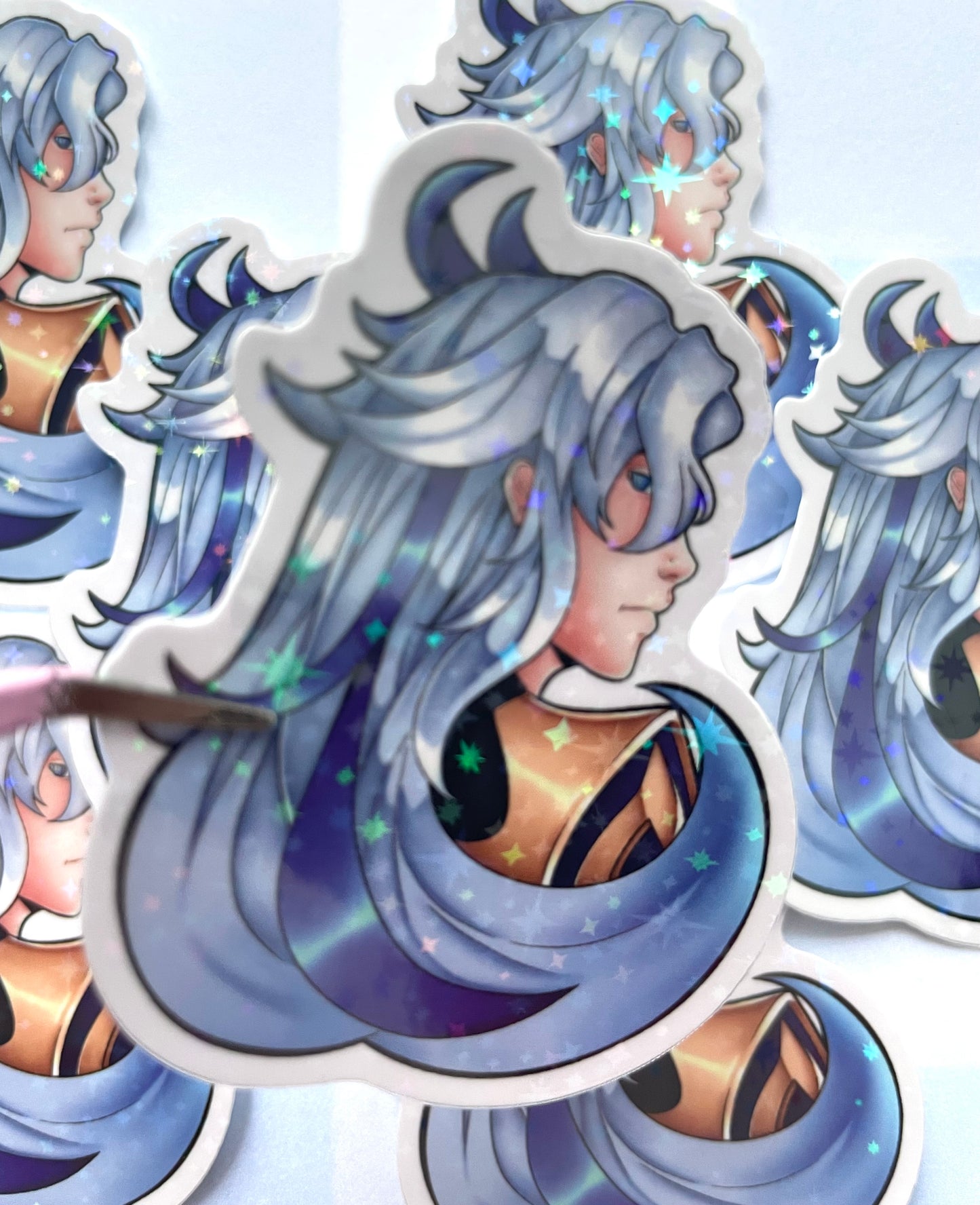 Genshin Impact: Neuvilette Holographic Sticker