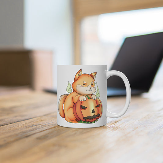Halloween Shiba Ceramic Mug