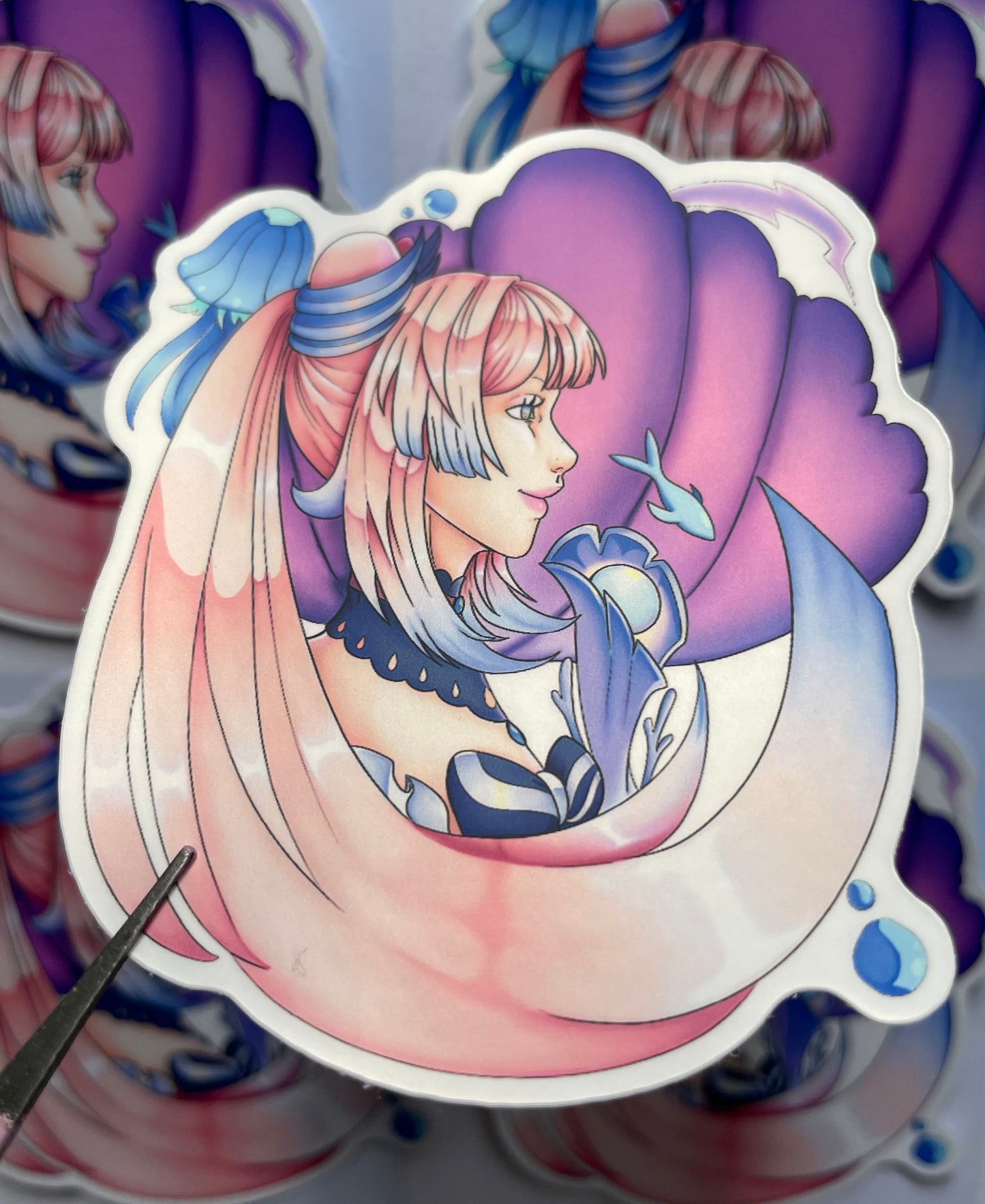 Genshin Impact: Sangonomiya Kokomi Matte Sticker