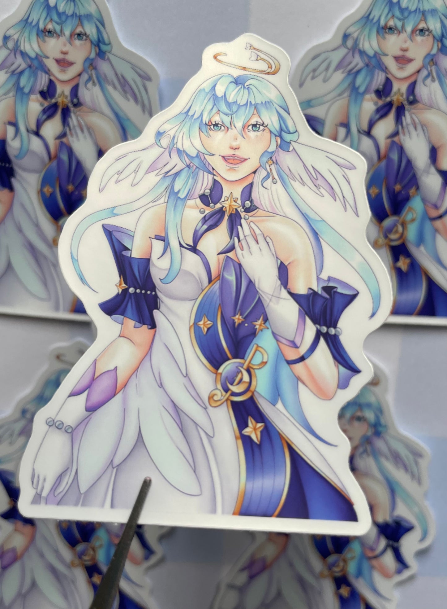 Pegatina mate de Robin: Honkai Star Rail