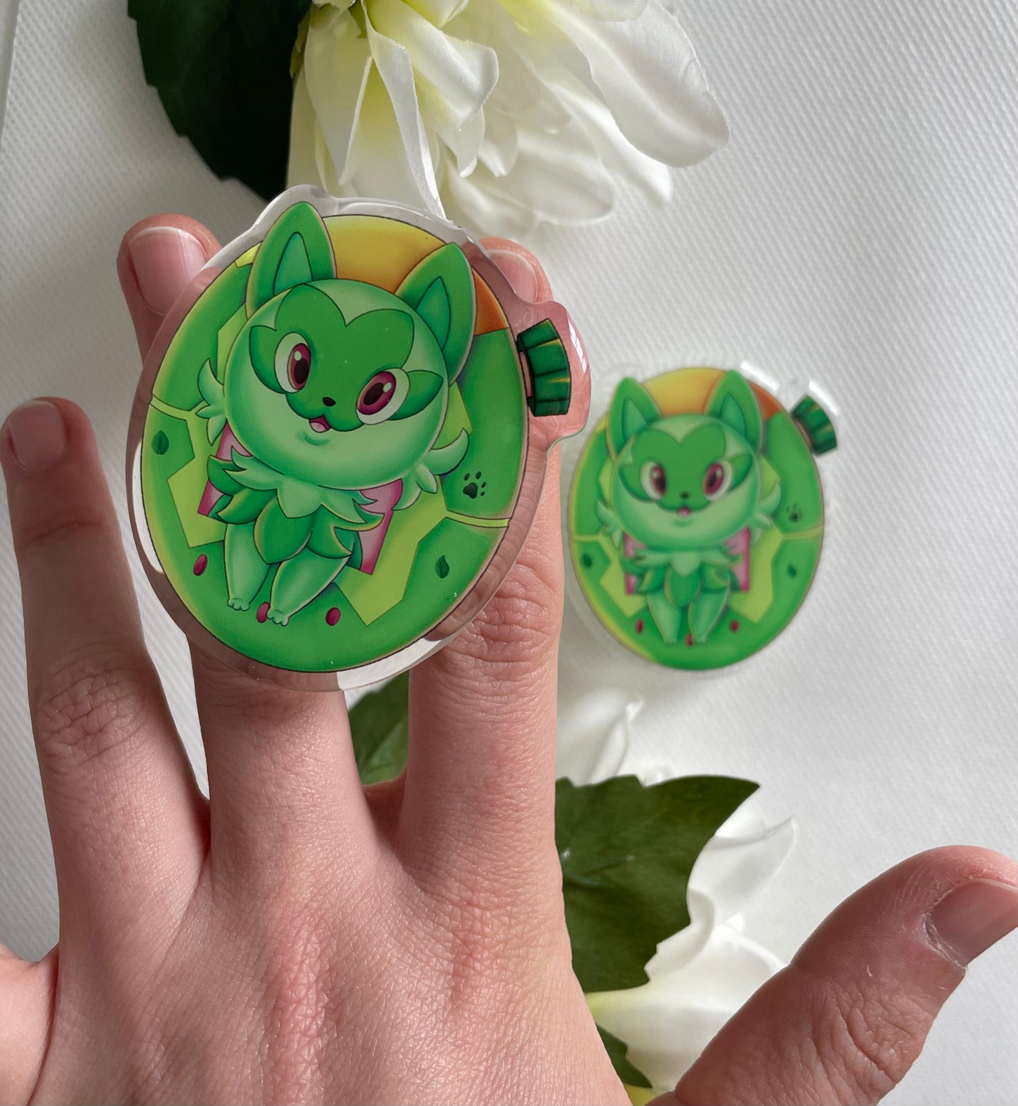 Pokegotchi: Sprigatito Handygriff