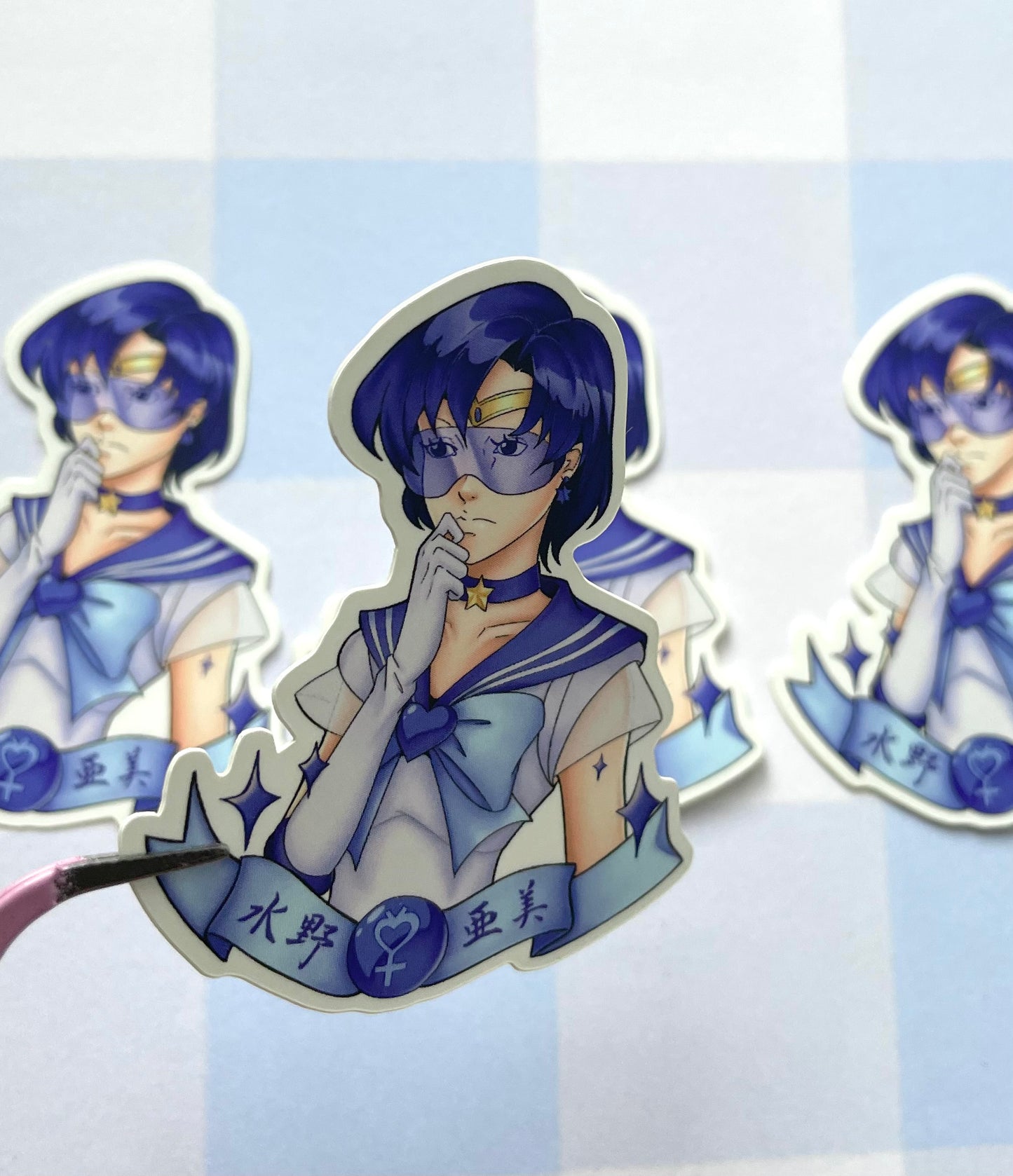 Sailor Mercury Matte Sticker