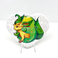 Pokemon: Leafeon Tamagotchi Heart Holographic Tinplate Badge