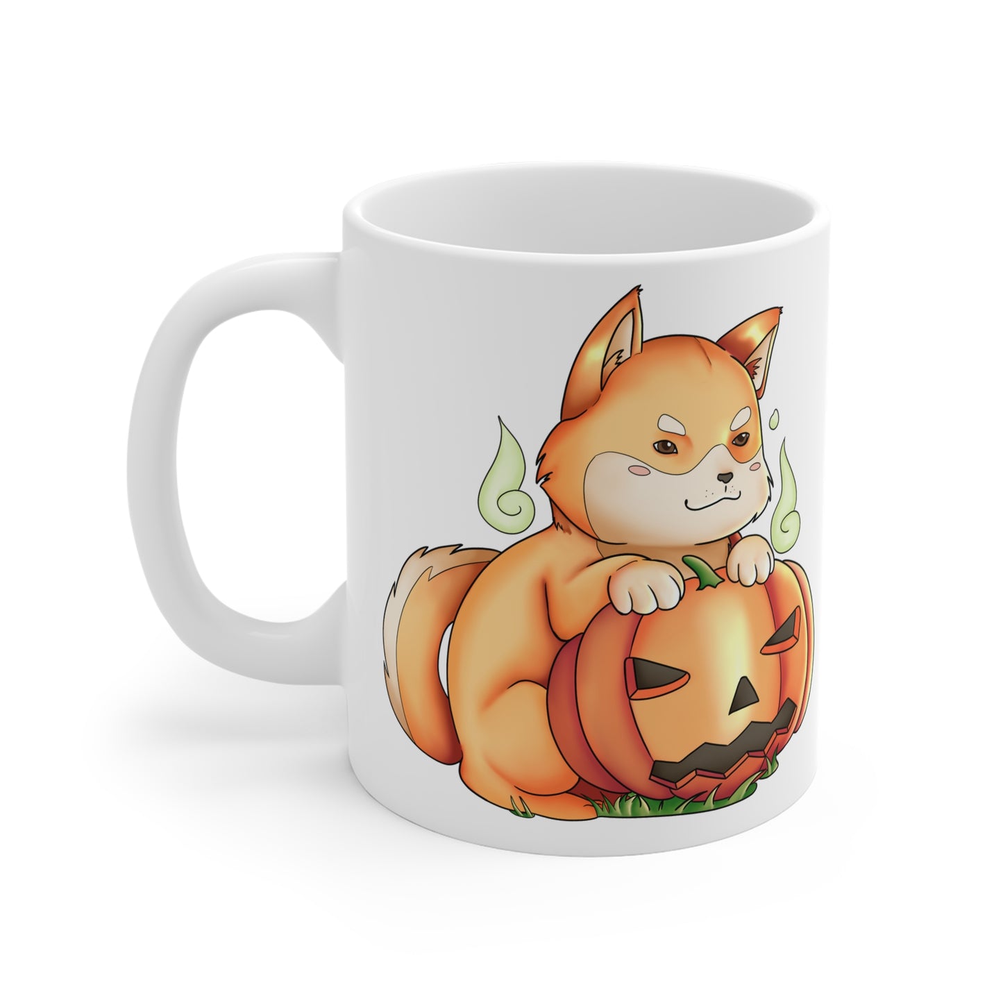 Halloween Shiba Ceramic Mug