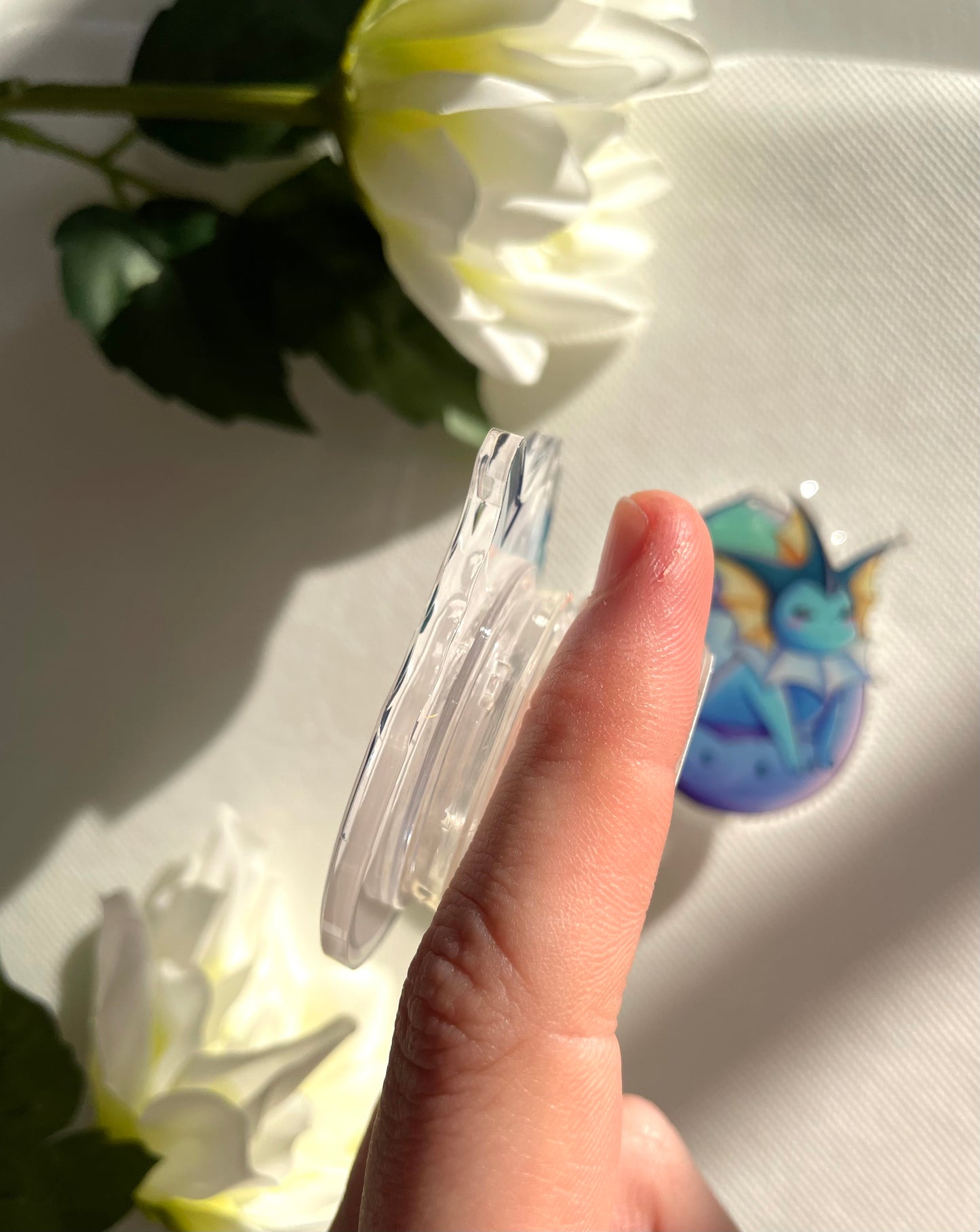Pokegotchi: Vaporeon Pop Socket
