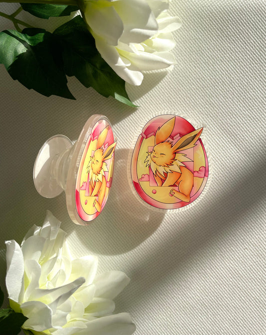 Pokegotchi: Jolteon Pop Socket