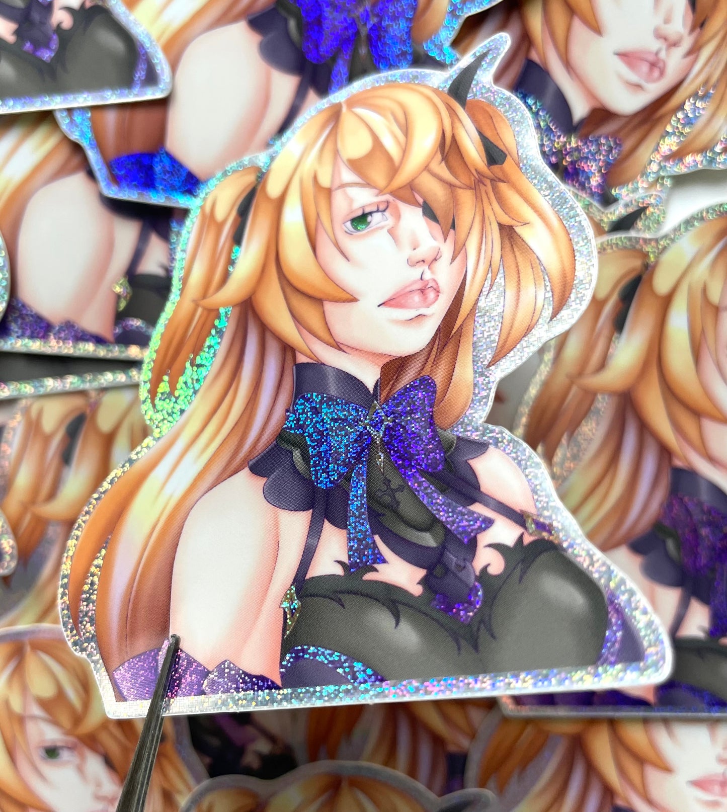 Genshin Impact Fischl Holographic Sticker
