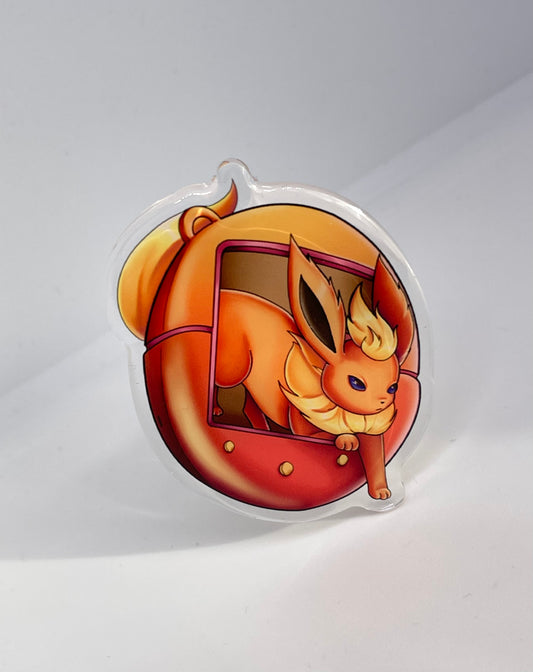 Pokegotchi: Flareon Pop Socket