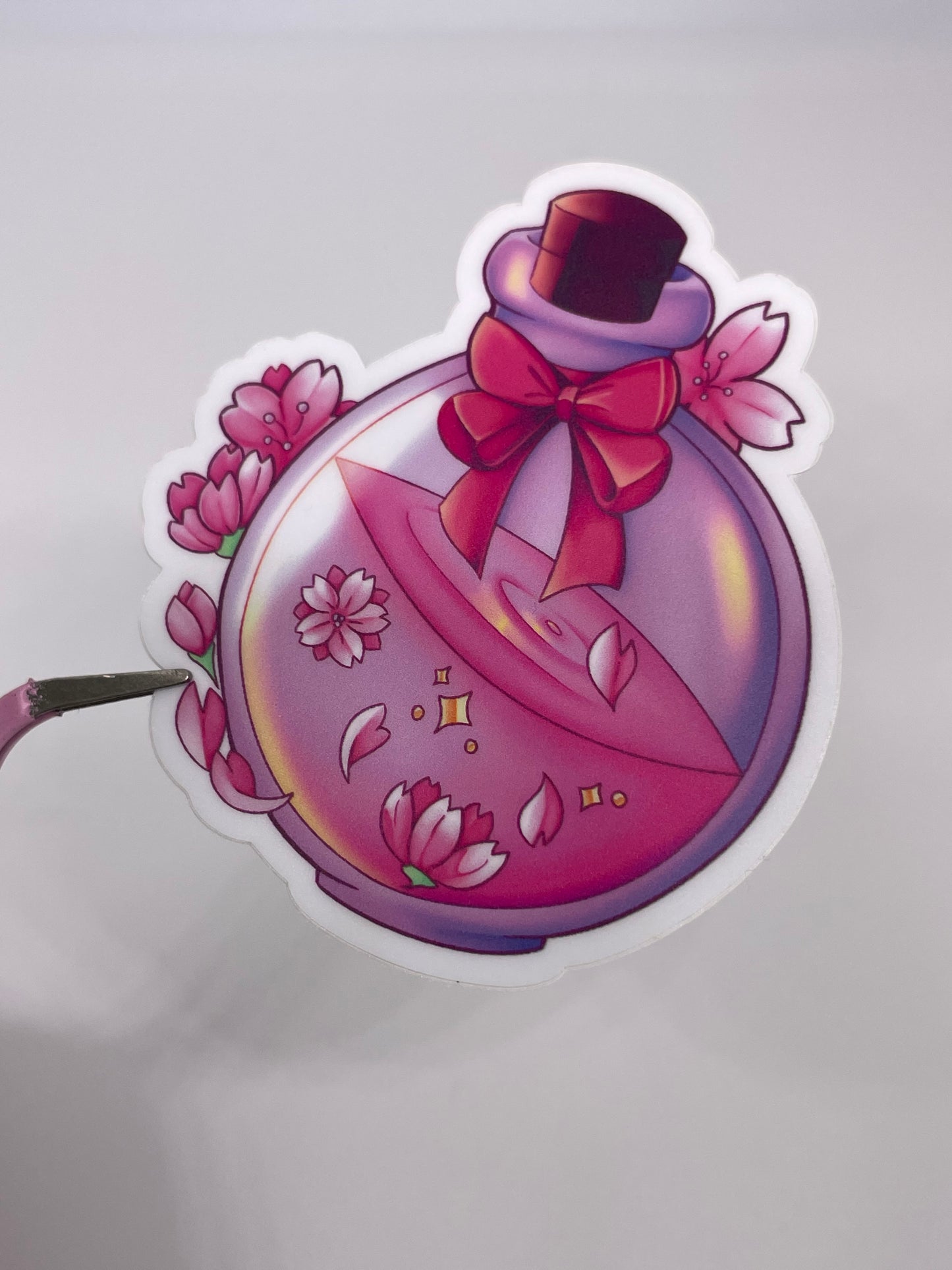 Sakura Potion Matte Sticker