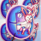 Pokemon Tamagotchi: Sylveon Matte Sticker