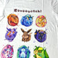 Eeveegotchi Tshirt Size L