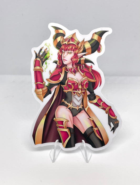 Alexstrasza Dragonflight Matte Sticker