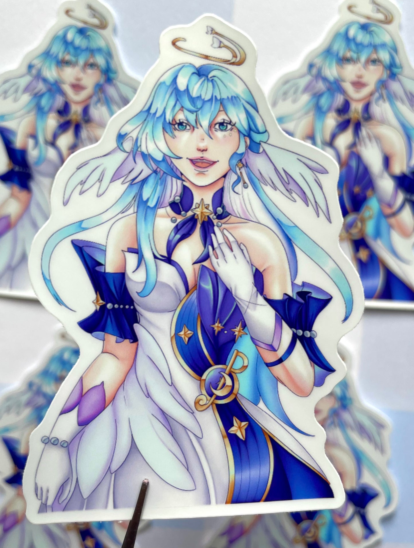 Pegatina mate de Robin: Honkai Star Rail