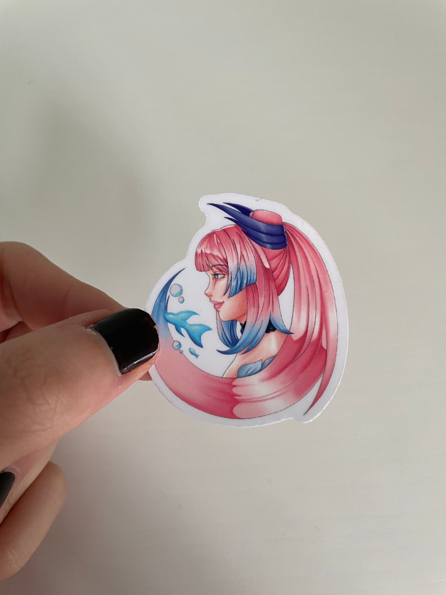 Kokomi clear sticker