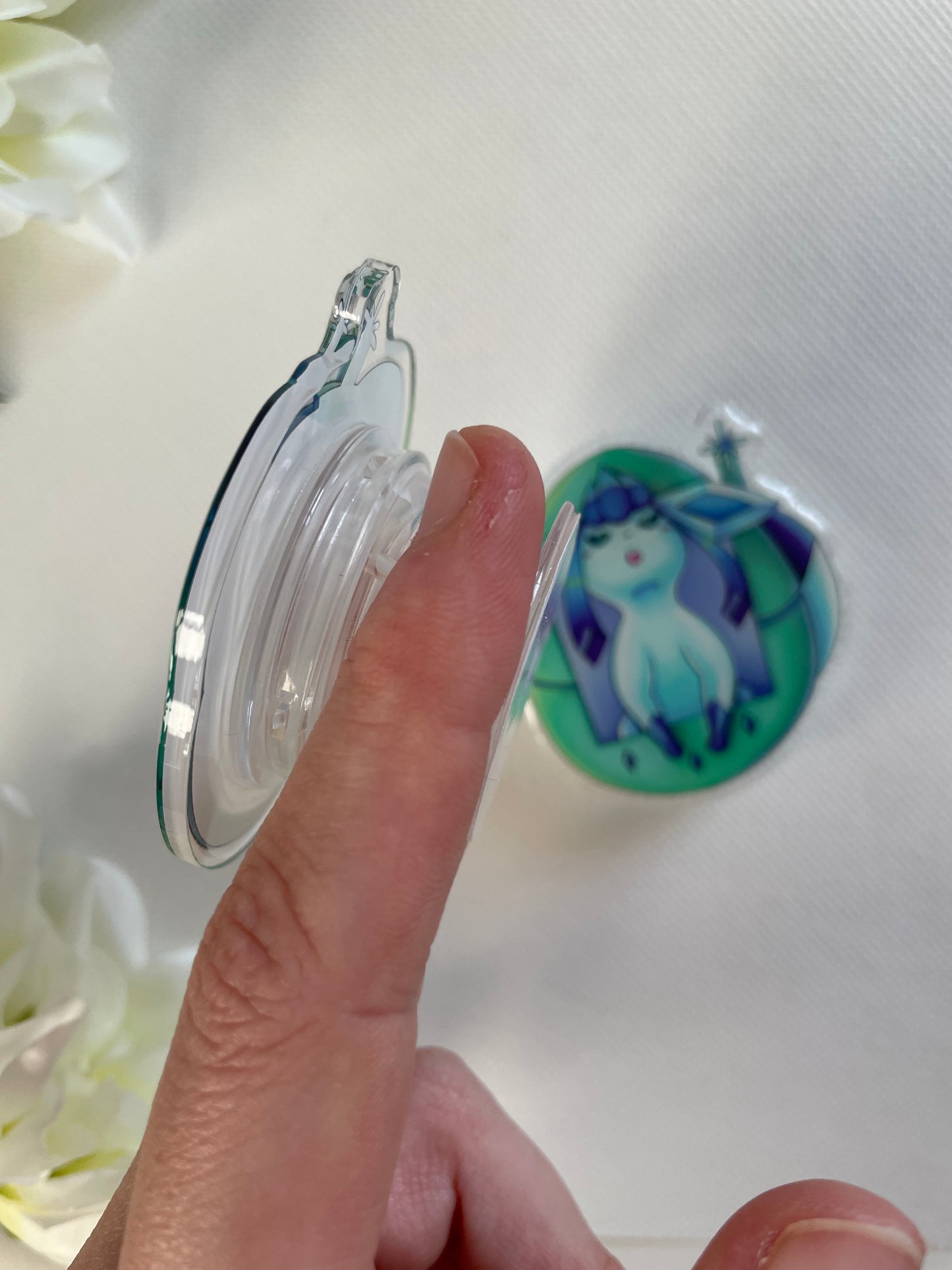 Pokegotchi: Glaceon PopSocket