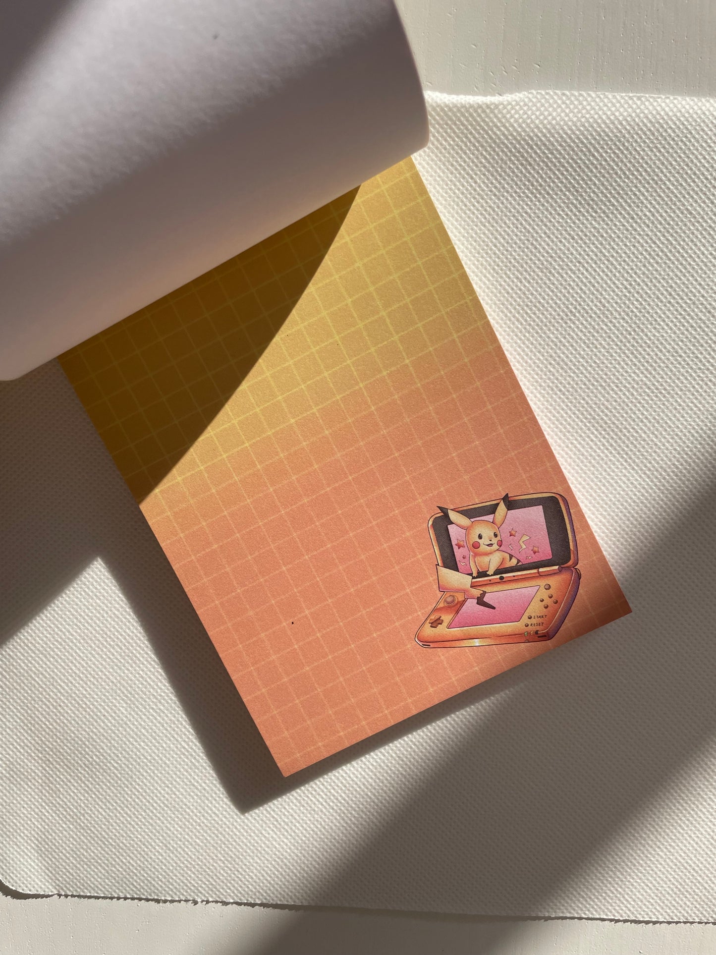 Pikachu Console notepad