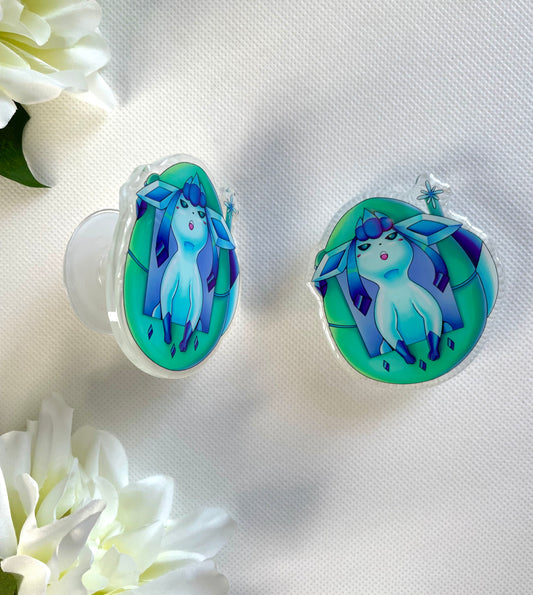 Pokegotchi: Glaceon Pop Socket