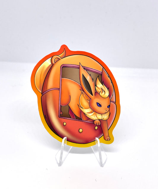 Pokegotchi: Flareon sticker