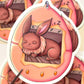 Pokemon Tamagotchi Eevee Matte Sticker