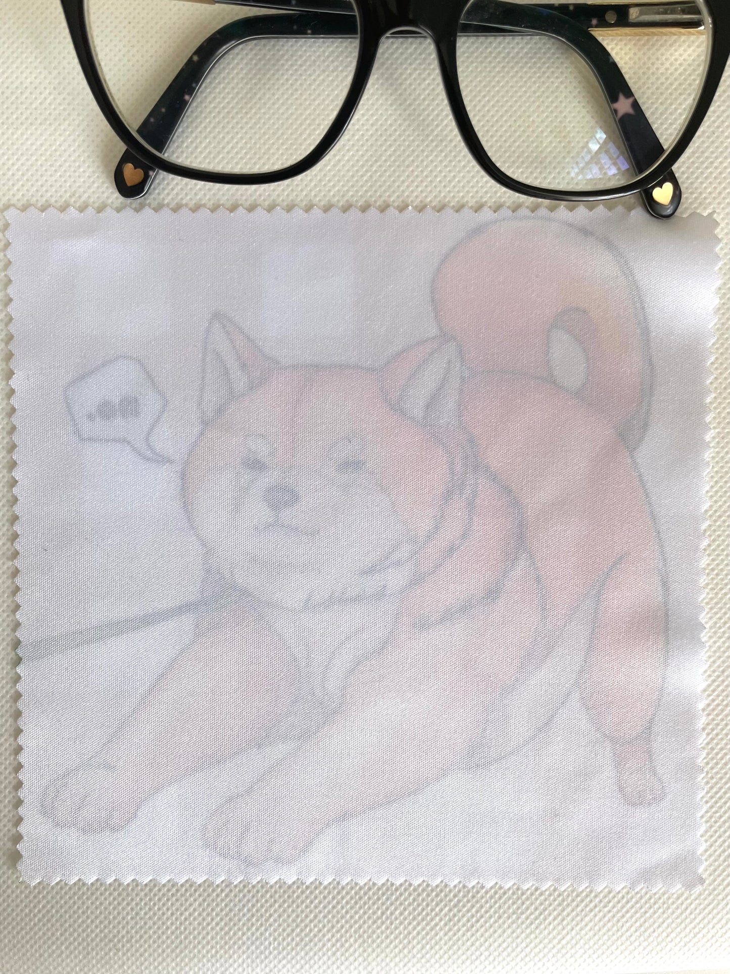 Mad Shiba Glass Cloth
