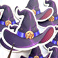 Witch Hat Matte Vinyl Sticker