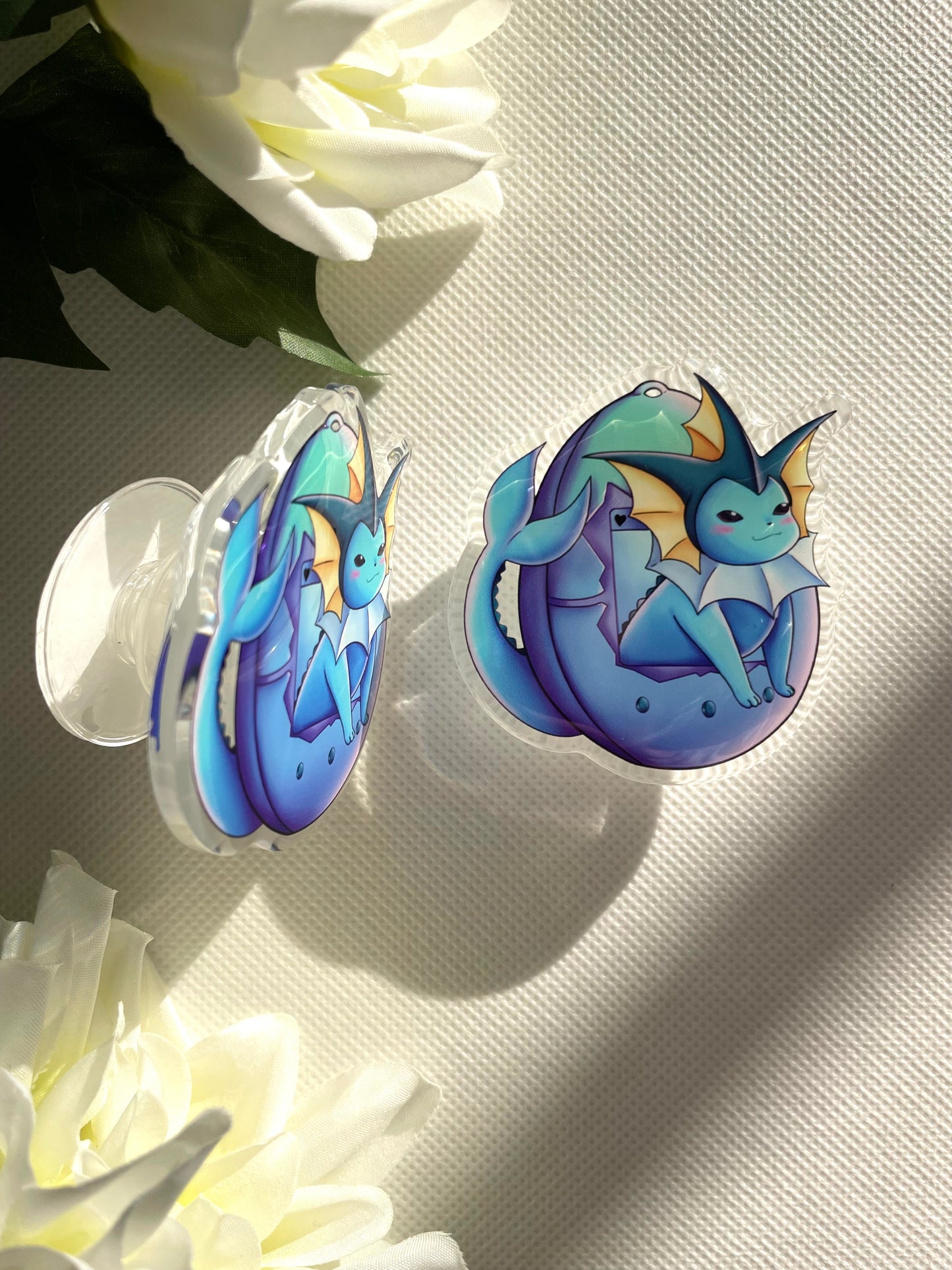Pokegotchi: Vaporeon Pop Socket