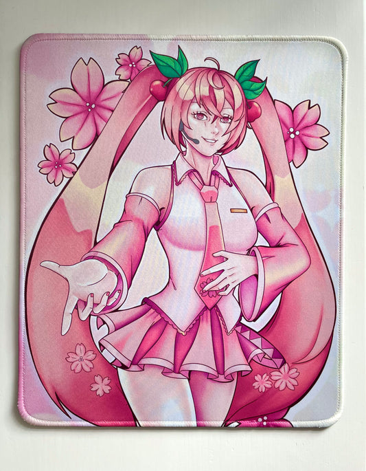 Sakura Miku Mousepad