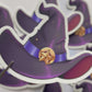 Witch Hat Matte Vinyl Sticker